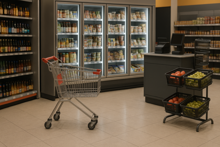 supermarket trolley